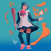 baseball girl . % Alejandro Bonilla tarafından hazırlanan Geleneksel illüstras, on, Dijital İllüstras, Ve on projesi - 03.14.2021