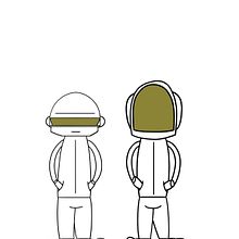 Daft Punk 20s. Animation, Drawing, and Digital Drawing project by João Gabriel - 03.14.2021
