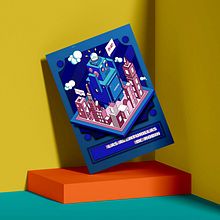 Mi Proyecto del curso: Ilustración vectorial isométrica desde cero. Un projet de Illustration traditionnelle de Lesly Juárez - 14.03.2021