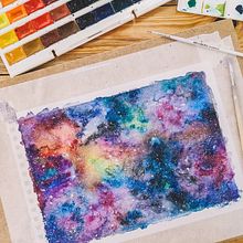 My project in Modern Watercolor Techniques course. Traditional illustration, Fine Arts, Painting, and Watercolor Painting project by Яна Дробышевская - 05.08.2021