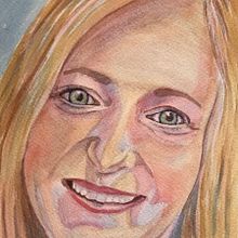 Self portrait Margaret Rose . Un progetto di Pittura ad acquerello di Margaret Jefford - 14.03.2021