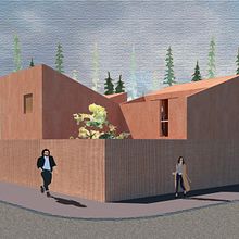 Mi Proyecto del curso: Representación gráfica de proyectos arquitectónicos. Architecture, and Collage project by Jaime Fuentes - 03.05.2021