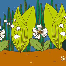 My project in Doodle-Style Vector Illustration course.  project by Heather - 03.14.2021