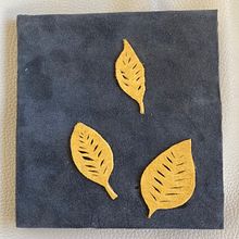 Paper leaves. Bookbinding project by luiginab56 - 03.14.2021