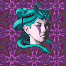 Projeto do curso: Animação psicodélica com Photoshop e After Effects: Trippy Cassio Ein Projekt aus dem Bereich Animation von Felipe Albuquerque - 15.03.2021