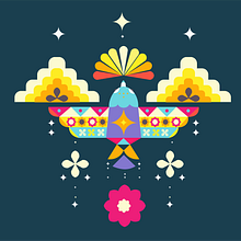 Mi Proyecto del curso: Ilustración vectorial con estilo. Un projet de Illustration vectorielle de caro.silva.h - 15.03.2021