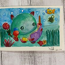 Meu projeto do curso: Técnicas de ilustração com aquarela e guache Ein Projekt aus dem Bereich Traditionelle Illustration und Illustration mit Tinte von Mika Fukushima - 15.03.2021