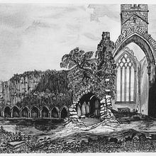 Ruinas. Sketchbook project by Maria Jimena Garcia Varona - 09.24.2020