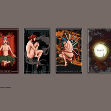 Tarot Cards. Un progetto di Illustrazione digitale e Illustrazione tradizionale di Hamdi Mert Cırıklıel - 11.12.2020