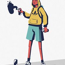 My Vector Doodles and Some Sketches. Character Design, and Vector Illustration project by faruk yalcin - 03.15.2021