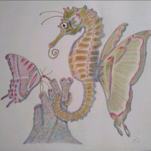 Mi Proyecto del curso: Ilustración surrealista inspirada en la naturaleza. Creativit, Drawing, Pencil Drawing, Artistic Drawing, and Traditional illustration project by Ana Karina Moreno - 03.15.2021