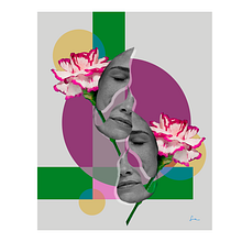 Metades Transpassadas. Graphic Design project by Luana Monteiro - 03.15.2021