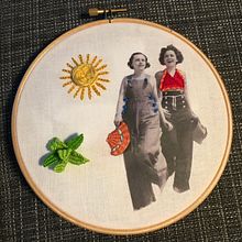 Mi Proyecto del curso: Bordado en fotografías sobre tela. Embroider project by maddiegia - 03.15.2021