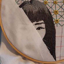 Lovely Korean Girl.. Un projet de Broderie de Ángeles Argáez - 15.03.2021