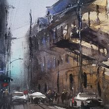 Algunas acuarelas que pueden servirte de inspiracion. Un proyecto de Ilustración tradicional y Pintura a la acuarela de Daniel "Pito" Campos - 15.03.2021