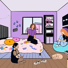 Mi Proyecto del curso: Ilustraciones animadas frame a frame. Projekt z dziedziny  Animacja, Ilustracja c i frowa użytkownika Jimena Andión García - 15.03.2021