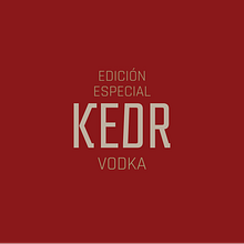 KEDR Vodka Special edition - Yuri Gagarin. Een project van  Br, ing en identiteit y Grafisch ontwerp van Maikol García - 16.03.2021