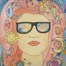 My project in Watercolor Techniques for Dreamlike Illustrations course. Un progetto di Pittura ad acquerello di vonnee11 - 16.03.2021