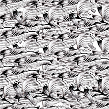 Whales. Un progetto di Stampa e Illustrazione tradizionale di Michelle Auqué Castro - 10.04.2020