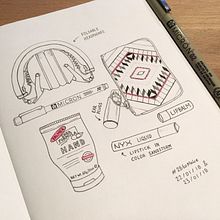 28 to make. Un proyecto de Dibujo e Ilustración con tinta de Emma Niemans - 16.03.2021