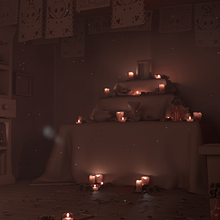 Ofrenda Dia de Muertos . 3D, 3D Design, and 3D Modeling project by Sebastian Hernandez Maldonado - 11.01.2020