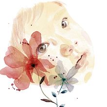 Mi Proyecto del curso: Retrato ilustrado en acuarela. Projekt z dziedziny Trad, c, jna ilustracja,  Sztuki piękne,  Malarstwo,  R, sunek, Malowanie akwarelą, Portret,  R, sunek art, st i czn użytkownika Naxara - 16.03.2021
