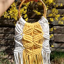 Mi Proyecto del curso: Diseño y elaboración de bolsos en macramé. Macramé project by daylis.rg - 03.16.2021