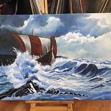 My paintings in oil and acrylic. Projekt z dziedziny Malarstwo olejowe użytkownika Vlastik - 16.03.2021
