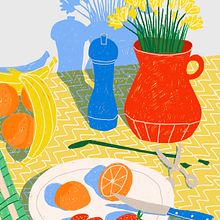 Luz de primavera. Traditional illustration project by Gisele Murias - 03.16.2021