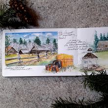 My project in Watercolor Travel Journal course. Watercolor Painting project by Marilyn Allen - 03.16.2021