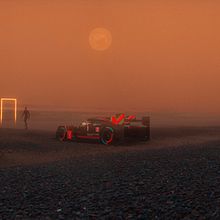 le démon néon est arrivé. Een project van  Concept art,  Ontwerp y Fotomontage van Sergio Instanto - 12.03.2021