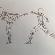 Mein Kursprojekt: Anatomische Zeichnung für Anfänger. Desenho projeto de aohle - 16.03.2021