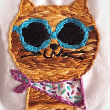 Personajes con hilo y aguja. Embroider, Design, and Children's Illustration project by Catalina Moreno Correa - 03.16.2021