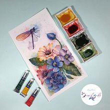 Creación - Paleta de Color - Floreciendo. Traditional illustration, Watercolor Painting, Fine Arts, Painting, and Color Theor project by Diana Agudelo - 03.16.2021