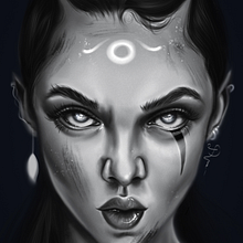 •Warrior Goddess• . Sketching, Creativit, Drawing, Artistic Drawing, Portrait Drawing, Digital Drawing, Realistic Drawing, Traditional illustration, Digital Illustration, Instagram, Painting, Watercolor Painting, Acr, lic Painting, Digital Painting, and Gouache Painting project by Dubi Blanco - 03.17.2021