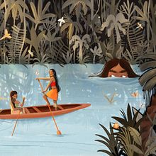 El Mohan. Children's Illustration, and Digital Illustration project by Juanita Londoño Gaviria - 10.10.2019