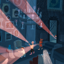 Haunted House. Children's Illustration, and Digital Illustration project by Juanita Londoño Gaviria - 11.20.2020