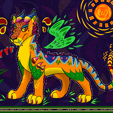 Portafolio de SpecWulf . Br, ing și identitate, Desen, Design de caractere & Ilustrație tradițională de Andrea Galaviz - 03.17.2021