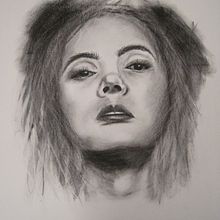 Final Portrait Denise Martin - after applying Sarah's suggestions. Artistic Drawing, Traditional illustration, Fine Arts, Drawing, Portrait Drawing, and Realistic Drawing project by Denise Martin - 03.13.2021