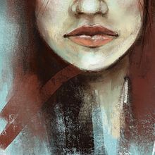 Lilith. Desenho de retrato, Desenho digital, Ilustração digital, e Pintura digital projeto de Alexandra Beltran Molina - 04.03.2021