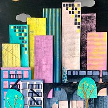 Mi Proyecto del curso: Ilustración de historias con papel. Projekt z dziedziny  Kolaż użytkownika qrro2000 - 07.04.2021