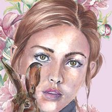 My project in Illustrated Portrait in Watercolor course. Watercolor Painting project by Judith van Rijswijk - 03.17.2021