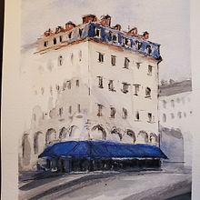 My project in Architectural Sketching with Watercolor and Ink course. Un proyecto de Bocetado y Pintura a la acuarela de Kirk - 17.03.2021