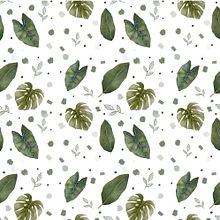 pattern vegetale. Pattern Design, Traditional illustration, Digital Illustration, and Watercolor Painting project by Paola Bianconi - 03.17.2021