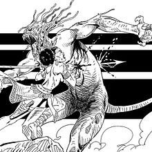 killer of monsters . Comic project by miguel angel guzman - 03.17.2021