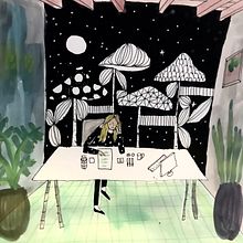 Mi Proyecto del curso: Sketchbook para explorar tu estilo de dibujo. Un proyecto de Ilustración tradicional de Karina Puente Frantzen - 17.03.2021