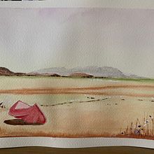 My project in Watercolor Travel Journal course Ein Projekt aus dem Bereich Aquarellmalerei von hamer492 - 18.03.2021