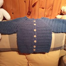 Mi Proyecto del curso:  Top-down: prendas a crochet de una sola pieza. Crochet project by Leo Roig - 03.18.2021