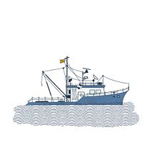 Ilustraciones Atún aleta amarilla. Un progetto di Illustrazione digitale di Luis Sánchez Carvajal - 18.03.2021