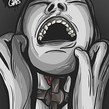 The Call Of The Death. Een project van  Beeldende kunst, Digitale illustratie y Digitale tekening van Angela Langlais Gómez - 17.11.2020